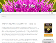 Tablet Screenshot of milkthistletea.net